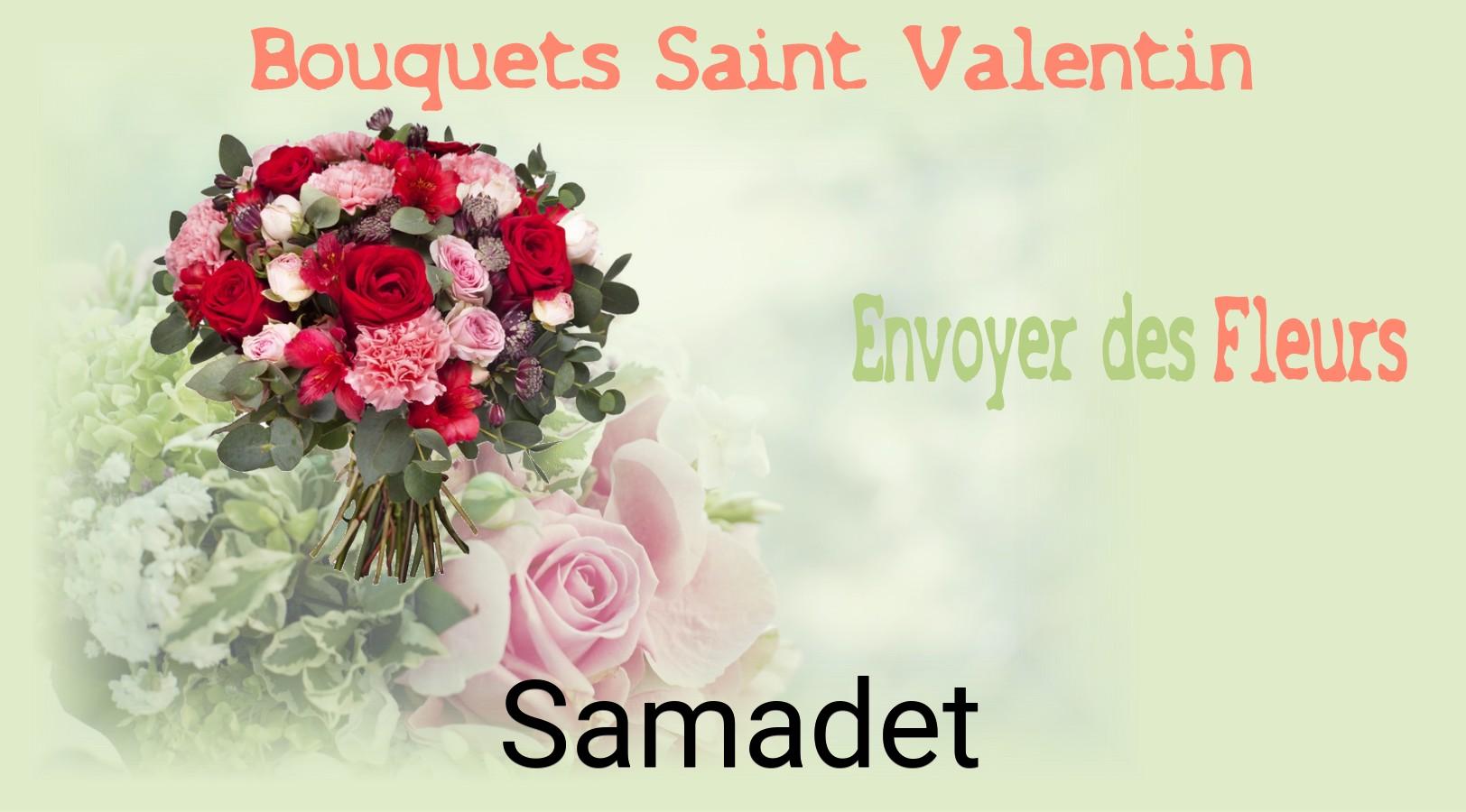 Roses de Saint-Valentin livrées à Samadet
